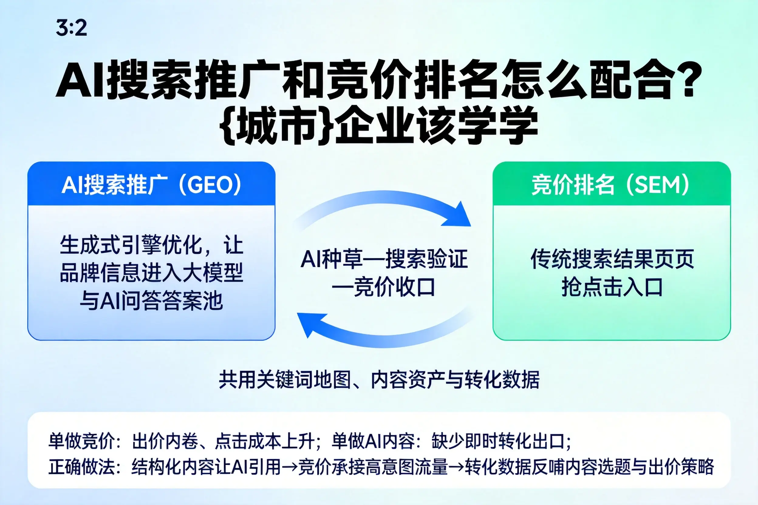 AI搜索推广和竞价排名怎么配合?佛山企业该学学