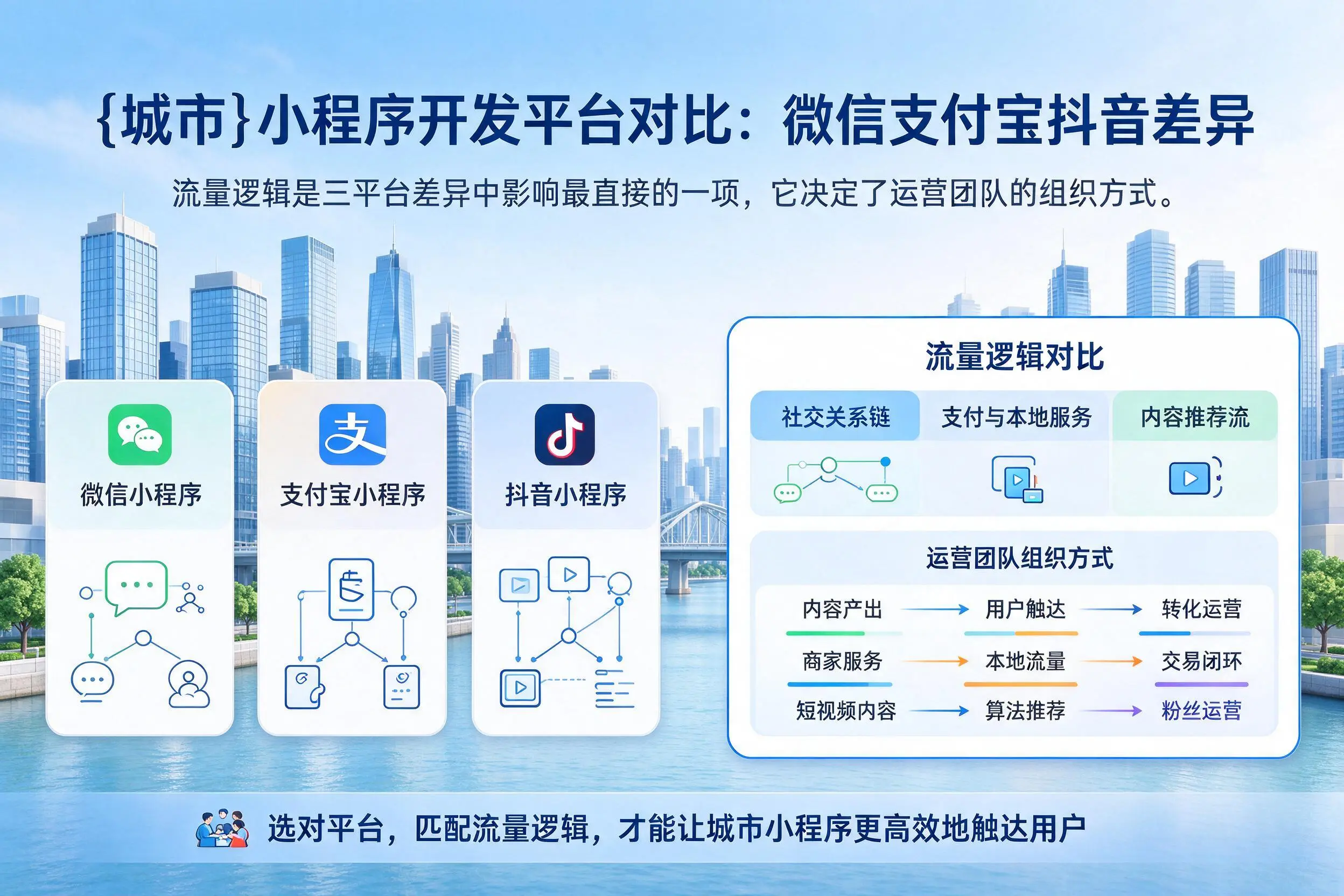 佛山小程序开发平台对比：微信支付宝抖音差异