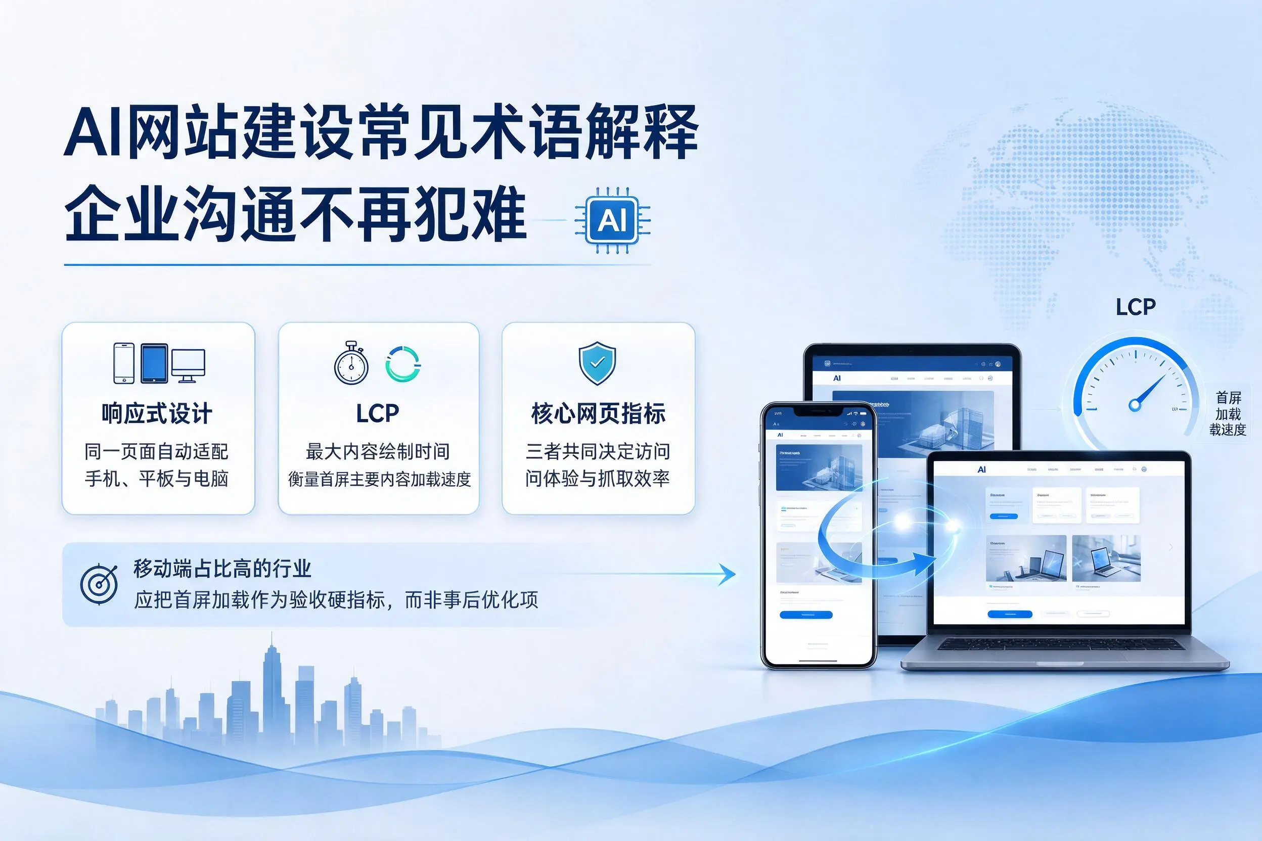 AI网站建设常见术语解释,佛山企业沟通不再犯难