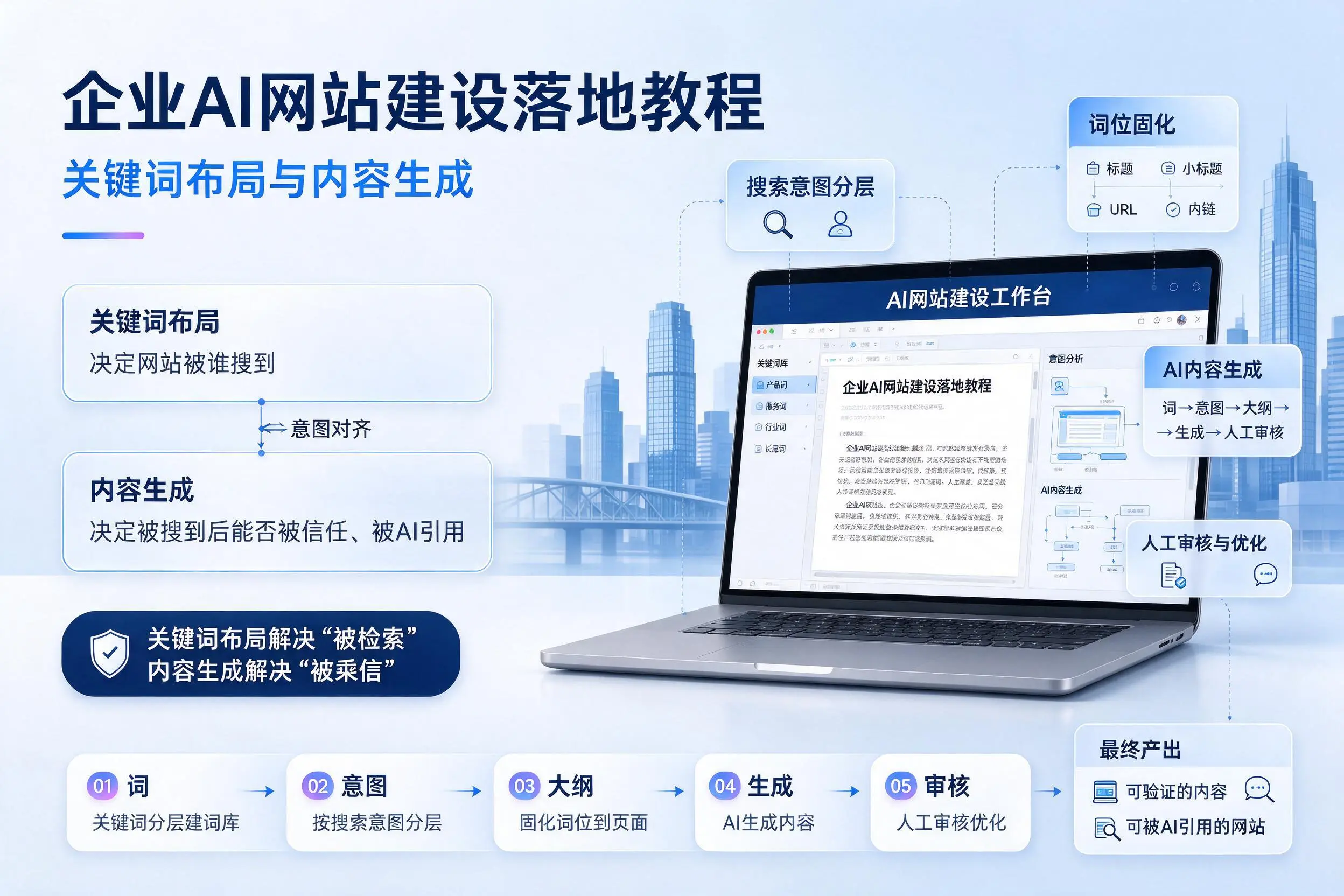 佛山企业AI网站建设落地教程：关键词布局与内容生成
